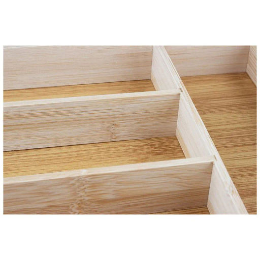 Лоток для столовых приборов BAMBOO, 37*30*4,5 см (бамбук) арт.105122 - Mallony фото 5