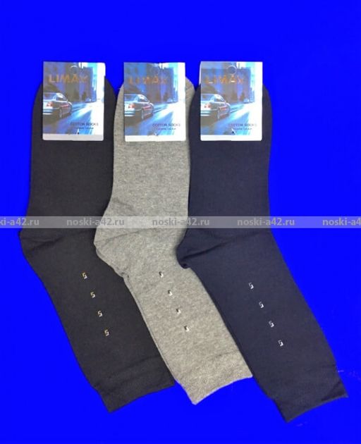 Цена за 12 пар. LIMAX носки мужские укороченные 61111В 41-44  фото 14