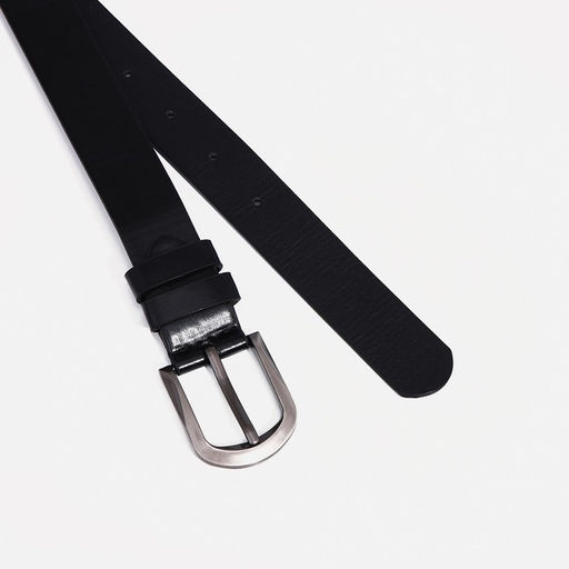 Ремень женский, ширина 2,7 см, винт, пряжка металл, цвет чёрный - Simaland фото 2