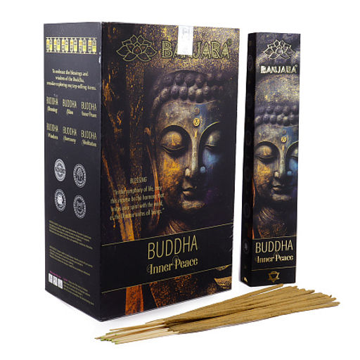 Благовония BANJARA Buddha Blessing INNER Super Premium качество светлые пыльцовые 15гр 15палочек - Сандаловый дом фото 3