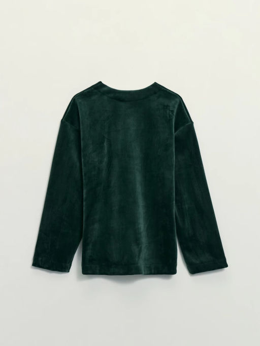 Бархатный кардиган relax fit / Zarina