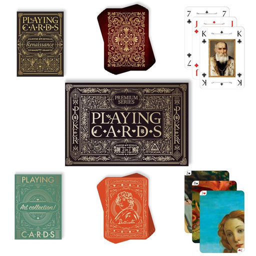 Карты игральные в подарочном наборе 2 в 1 «Playing cards. Premium series», 2 колоды карт