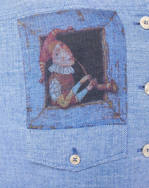 Жакет лен 60%, хлопок 40%