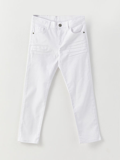 Slim Fit Basic Gabardin Erkek ?ocuk Pantolon - Waikiki фото 2