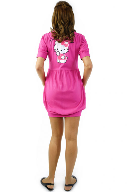 Арт. 555 Халат женский 42-52 (6 шт) Цвет:ассорти - Калинка фото 2