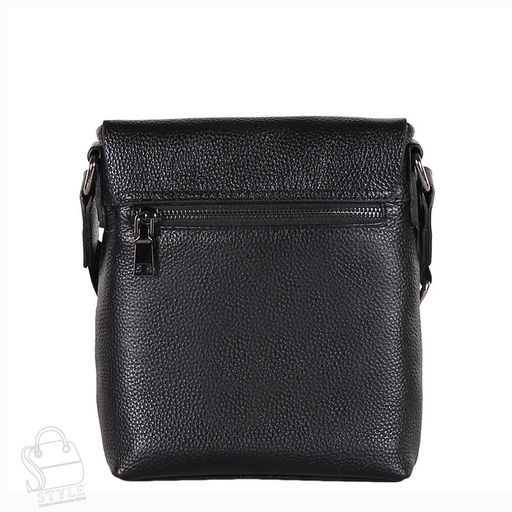 Сумка мужская кожаная 1934-3H black Heanbag в Новосибирске