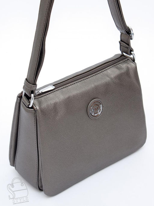 Сумка женская  1366-122 silver gray  Polina&Eiterou