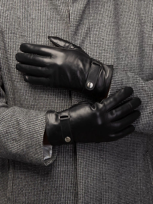 Перчатки мужские 100% ш HP986 black - Eleganzza фото 9