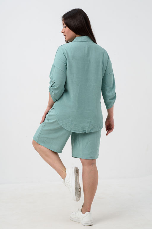 Комплект женский (рубашка+шорты) 52523