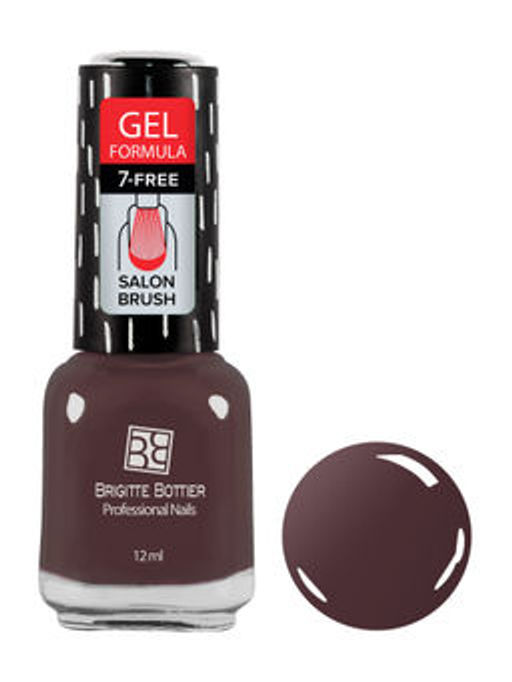 Brigitte Bottier лак для ногтей GEL FORMULA тон 91 шоколадная помадка 12мл