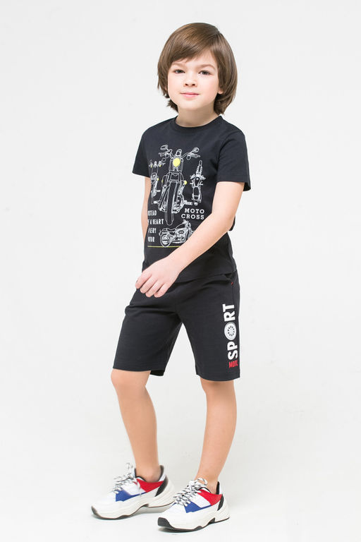 К 4816/черный к1253, шорты