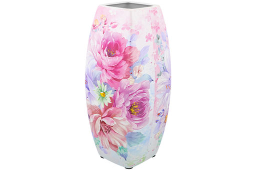 Ваза 2,2 л 11,5*11,5*26 см Акварель квадрат NEW BONE CHINA - Elan gallery фото 5