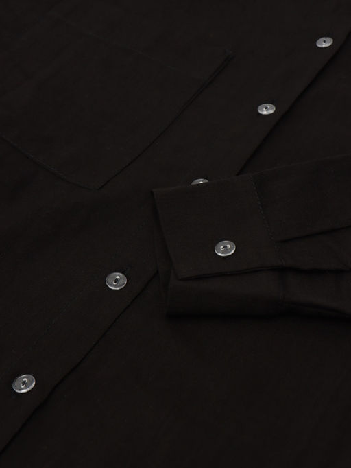 Рубашка женская MIST: Classic Collection, размер 40-42, чёрная