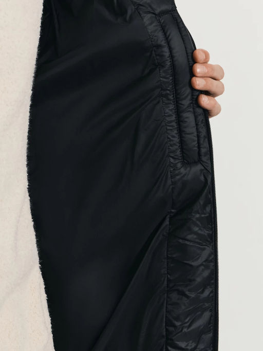 Длинный пуховик с водоотталкивающим эффектом / Zarina