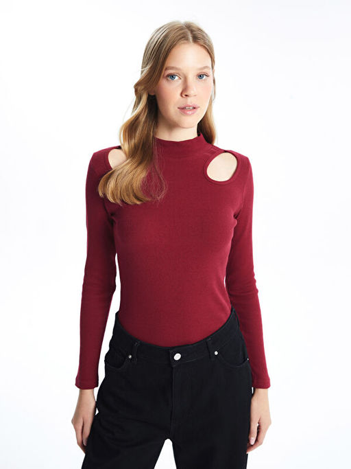 Uzun Kollu Ka?korse Kad?n Bluz