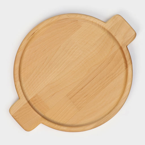 Подставка для сковороды деревянная Adelica, 30×24×1.8 см, внутренний диаметр 22 см, берёза