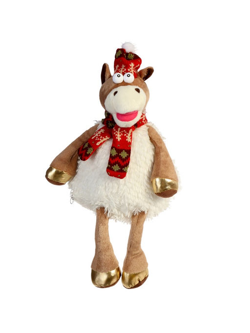 Мягкая игрушка - сумочка "Пушистая лошадка", 25 см