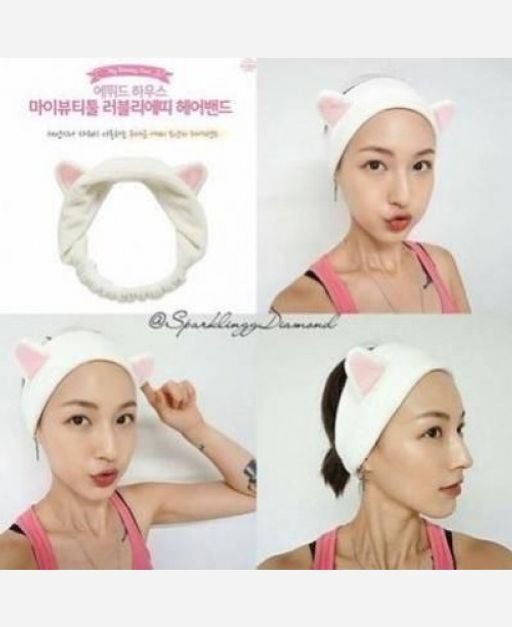 Повязка для фиксации волос во время косметических процедур Cat 9046333 - Yiwu youda import & export co фото 4