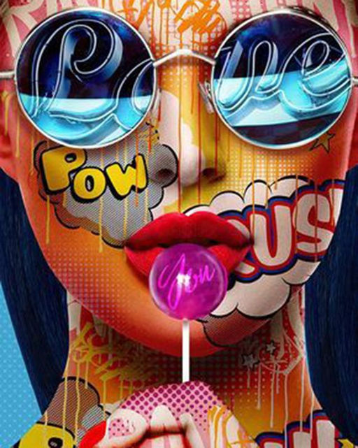 Картина по номерам на холсте и подрамнике 40х50 см