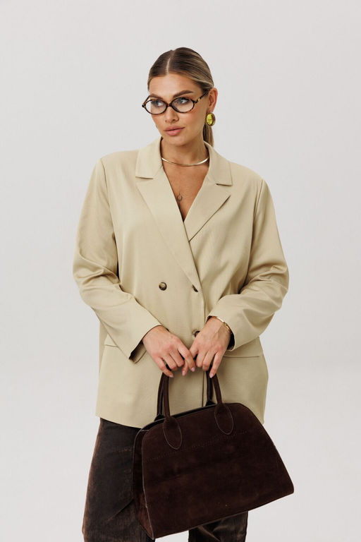 Жакет ANELLI 1744 кунжутная халва фото 2