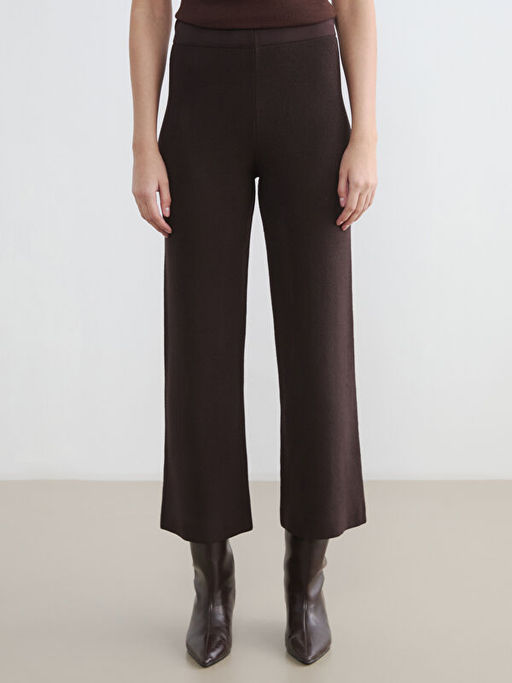 Beli Lastikli Geni? Pa?a Kad?n Triko Pantolon