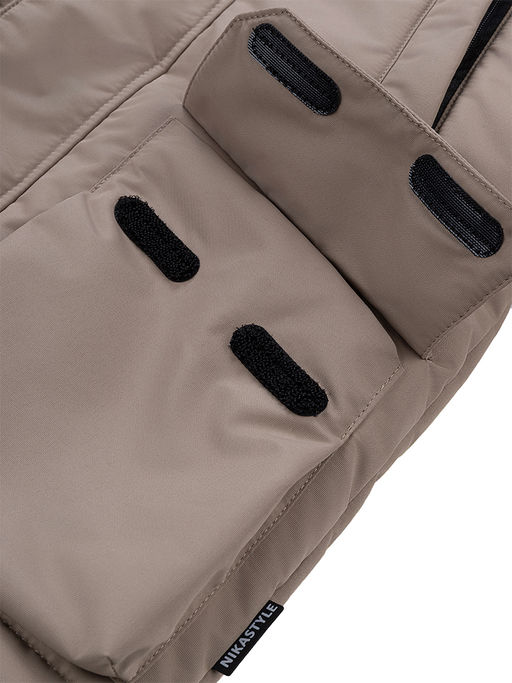 КУРТКА 4з3924 капучино - Nikastyle фото 10