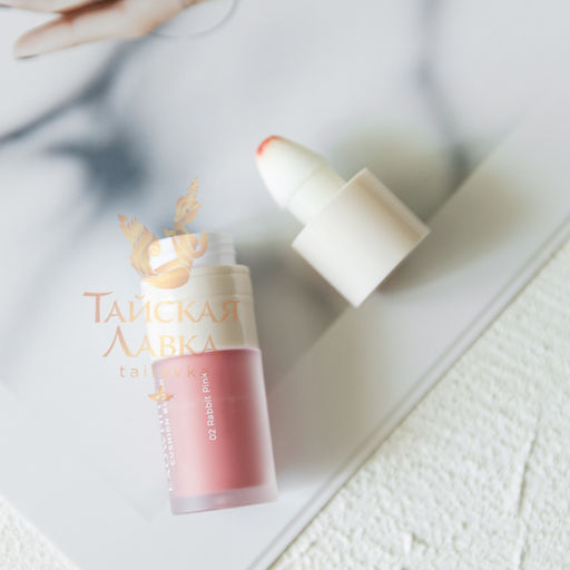 Многофункциональные румяна-кушон Exowhite Розовый кролик №02 BABY BRIGHT 4 мл  фото 11