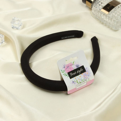 Цена за 2 шт. Ободок для волос «Эйвери», 2 см, чёрный