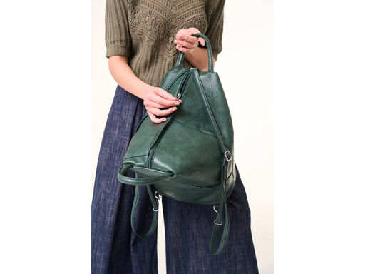 Рюкзак женский Lanotti 8052/зеленый