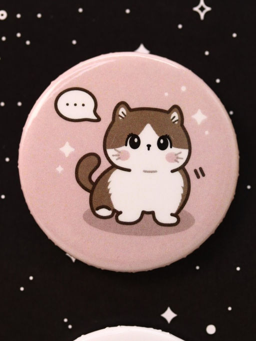 Набор значков 3 шт. iLikeGift Аниме Cute cat