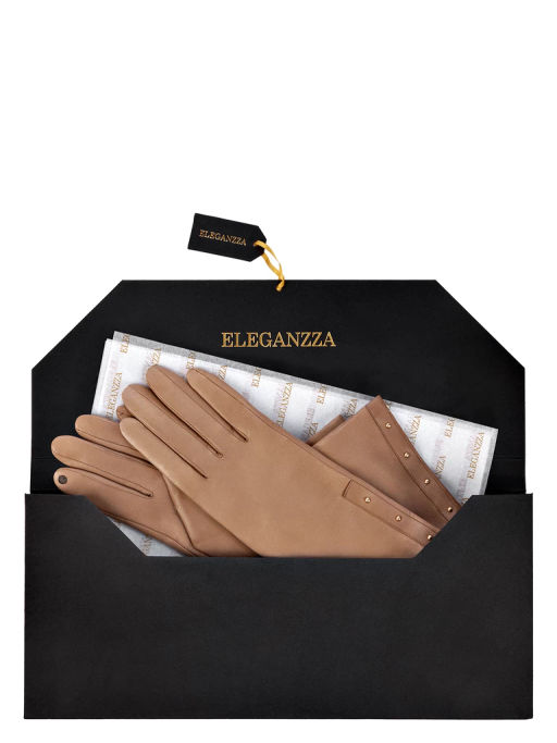 Перчатки женские ш+каш. TOUCH F-IS1392 l.taupe - Eleganzza фото 12