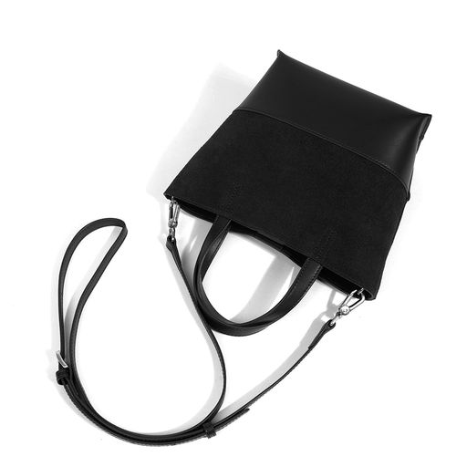 Женская сумка, замша/кожа, MIRONPAN 521215 Темно-коричневый