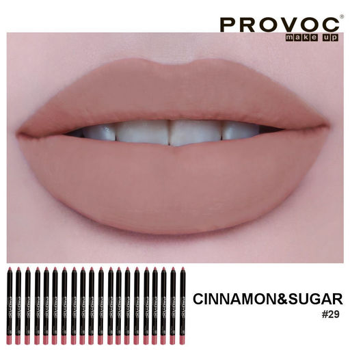 Provoc Полуперманентный гелевый, карандаш для губ