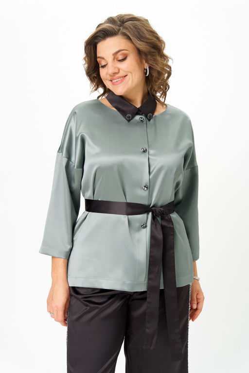 Блуза ANDINA CITY 5047-25 серый