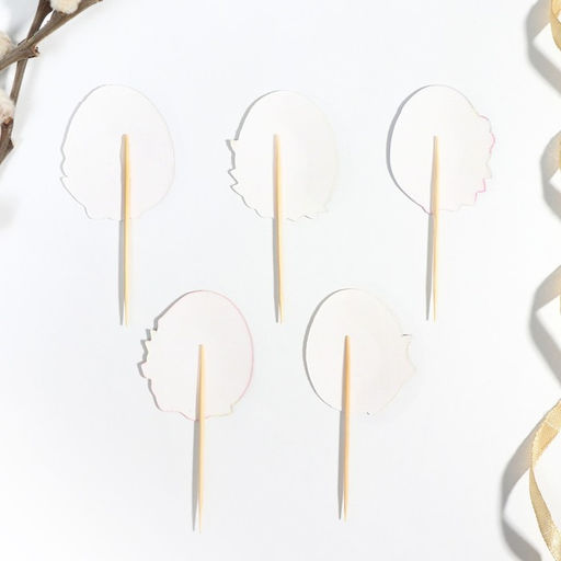 Цена за 2 шт. Топпер для украшения кулича Мира и добра на пасху, 4.5?3.8 см, 5 шт. - Simaland фото 5