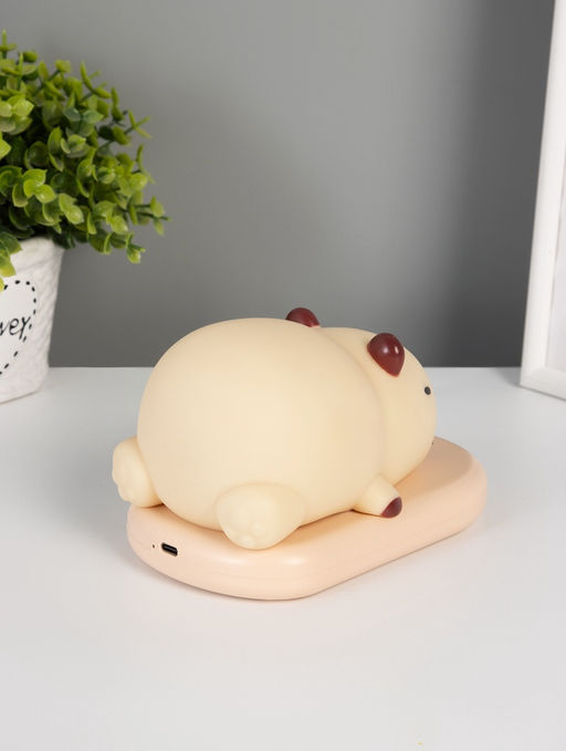 Ночник "Капибара на коврике" LED 3Вт 5V USB АКБ 9,3х15х13,2 см