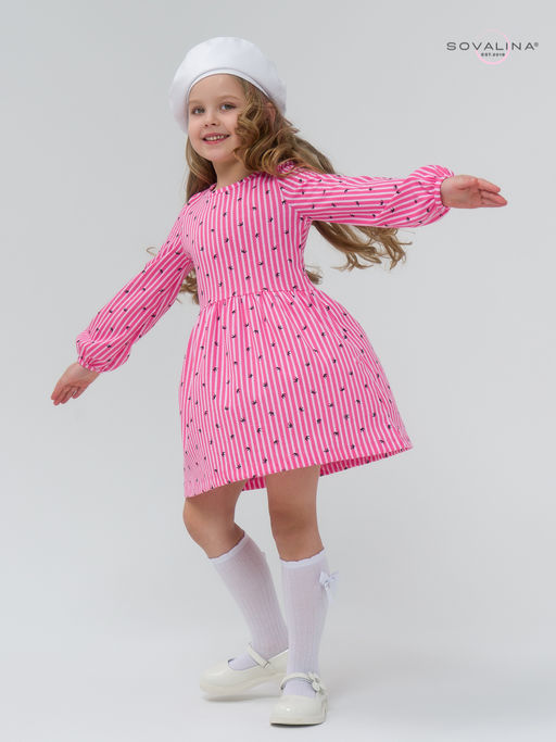 Платье Моана короны полоска - Sovalina фото 7