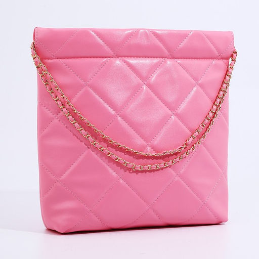 Сумка-мешок без застёжки, цвет розовый - Simaland фото 3