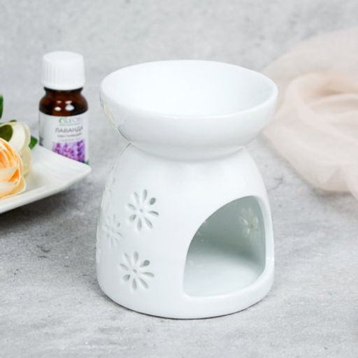 Аромалампа белая 9 см / XL-0004 /уп 4/120/ - Галеонтрейд фото 2