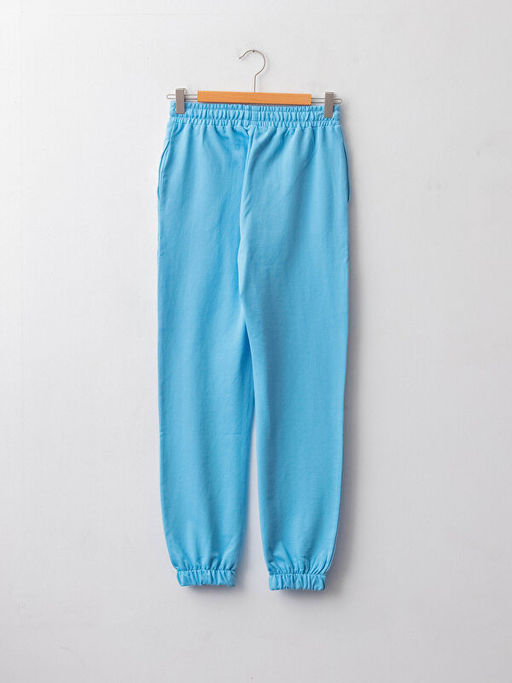 Beli Lastikli Bask?l? K?z ?ocuk Jogger E?ofman Alt? - Waikiki фото 2