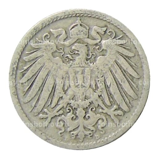 10 пфеннигов 1898 года D Германия