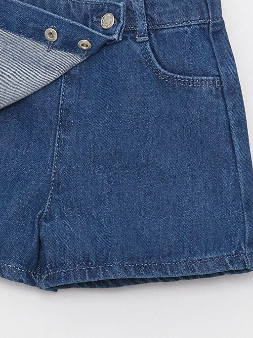 Beli Lastikli K?z Bebek Jean ?ort Etek - Waikiki фото 3