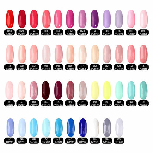 Гель лак для ногтей, CLASSIC COLORS, 3-х фазный, 8мл, LED/UV, цвет небесно-голубой (93) - Queen fair фото 7