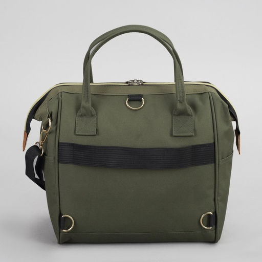 Сумка-рюкзак 2 в 1 на колёсах 18, отдел на молнии, наружный карман, цвет зелёный - Simaland фото 9