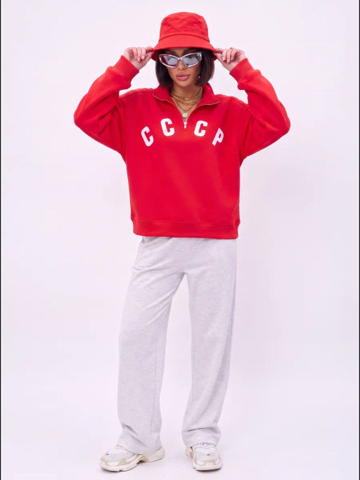 свитшот толстовка джемпер СССР футер 3хнитка петля, пенье, - Knitka wear фото 25