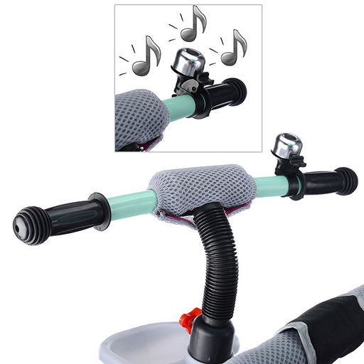 Велосипед 3-х колесный, зеленый