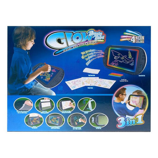 Планшет для рисования 4 цвета, с аксессуарами - Simaland фото 5