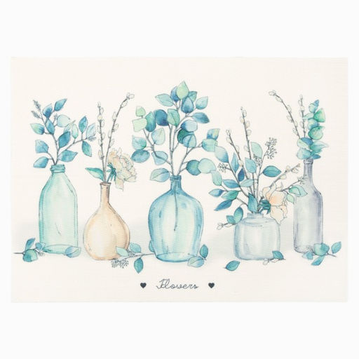 Салфетка на стол Доляна Flowers ПВХ 40*29см  фото 2