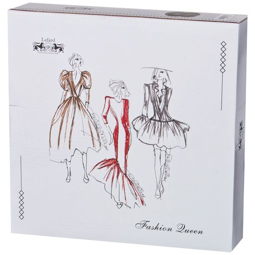 НАБОР ТАРЕЛОК ОБЕДЕННЫХ LEFARD FASHION QUEEN 2 ШТ 25,5 СМ  фото 2