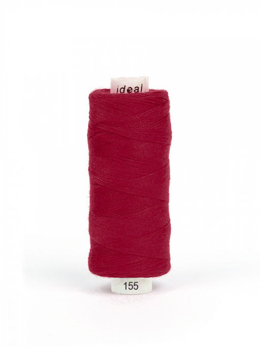 Нитки IDEAL бытовые 40/2 полиэстер 366м цв.155 малиновый уп.10шт